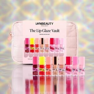 NIP iNNBEAUTY PROJECT The Lip Glaze Vault Limited Edition Holiday Value Lip Set